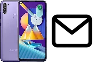 Set up mail in Samsung Galaxy M11