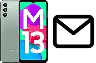 Set up mail in Samsung Galaxy M13 (India)