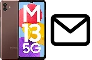 Set up mail in Samsung Galaxy M13 5G