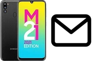 Set up mail in Samsung Galaxy M21 2021