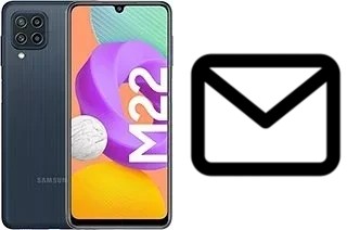 Set up mail in Samsung Galaxy M22