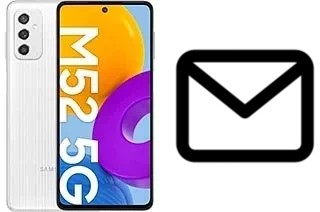 Set up mail in Samsung Galaxy M52 5G