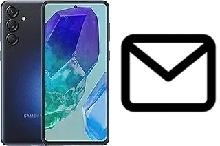 Set up mail in Samsung Galaxy M55