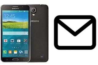 Set up mail in Samsung Galaxy Mega 2