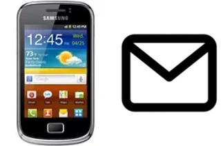 Set up mail in Samsung Galaxy mini 2 S6500