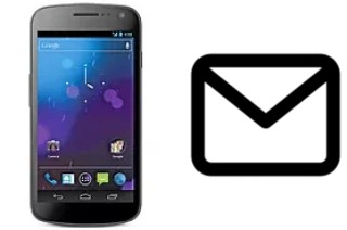 Set up mail in Samsung Galaxy Nexus LTE L700