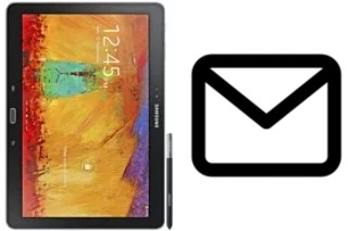 Set up mail in Samsung Galaxy Note 10.1 (2014 Edition)