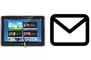 Set up mail in Samsung Galaxy Note LTE 10.1 N8020