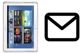 Set up mail in Samsung Galaxy Note 10.1 N8010