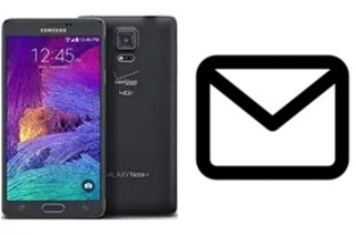 Set up mail in Samsung Galaxy Note 4 (USA)