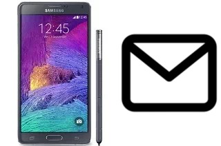 Set up mail in Samsung Galaxy Note 4