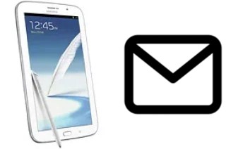 Set up mail in Samsung Galaxy Note 8.0 Wi-Fi