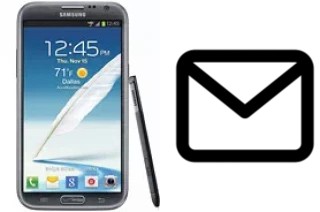 Set up mail in Samsung Galaxy Note II CDMA