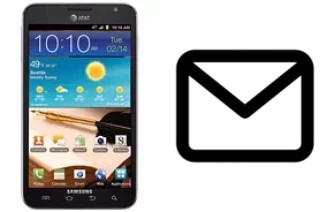 Set up mail in Samsung Galaxy Note I717