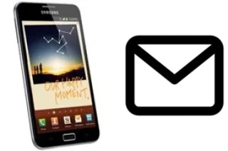 Set up mail in Samsung Galaxy Note N7000