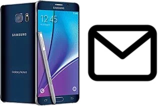 Set up mail in Samsung Galaxy Note5