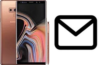 Set up mail in Samsung Galaxy Note9