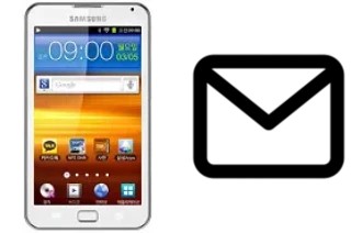 Set up mail in Samsung Galaxy Player 70 Plus