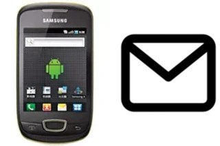 Set up mail in Samsung Galaxy Pop i559