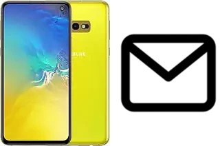 Set up mail in Samsung Galaxy S10e