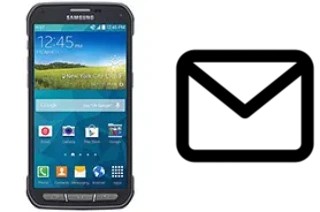 Set up mail in Samsung Galaxy S5 Active