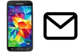 Set up mail in Samsung Galaxy S5 Duos