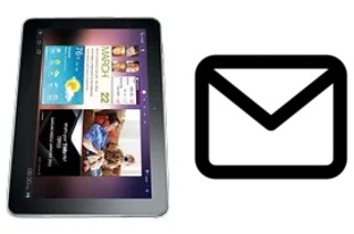 Set up mail in Samsung Galaxy Tab 10.1 P7510