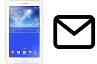 Set up mail in Samsung Galaxy Tab 3 lite 3G