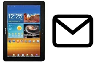 Set up mail in Samsung Galaxy Tab 8.9 P7310