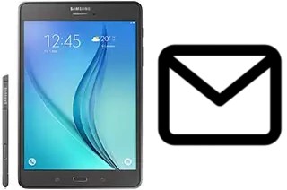 Set up mail in Samsung Galaxy Tab A 8.0 & S Pen (2015)