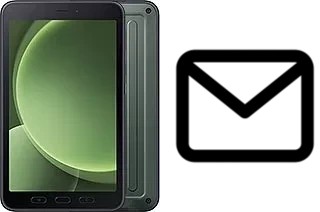 Set up mail in Samsung Galaxy Tab Active5