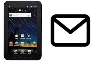 Set up mail in Samsung Galaxy Tab CDMA P100