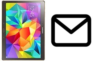 Set up mail in Samsung Galaxy Tab S 10.5 LTE