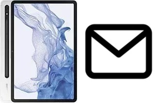 Set up mail in Samsung Galaxy Tab S8