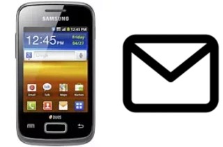 Set up mail in Samsung Galaxy Y Duos S6102