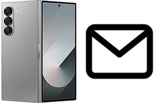 Set up mail in Samsung Galaxy Z Fold6