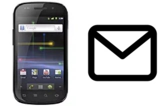 Set up mail in Samsung Google Nexus S I9023