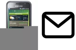 Set up mail in Samsung I9001 Galaxy S Plus