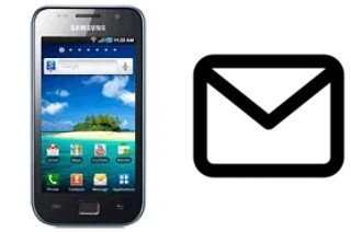 Set up mail in Samsung I9003 Galaxy SL