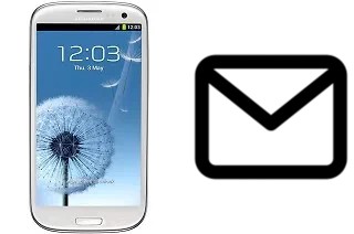 Set up mail in Samsung I9300I Galaxy S3 Neo