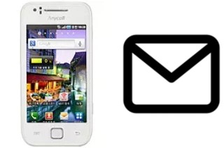 Set up mail in Samsung M130K Galaxy K