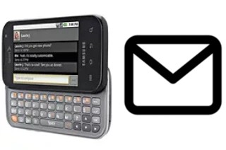 Set up mail in Samsung M920 Transform