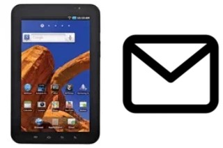 Set up mail in Samsung P1010 Galaxy Tab Wi-Fi