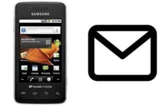 Set up mail in Samsung Galaxy Prevail