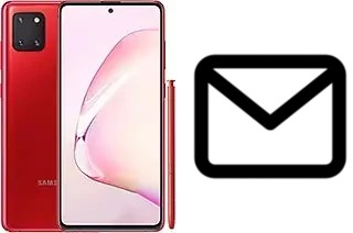 Set up mail in Samsung Galaxy Note10 Lite