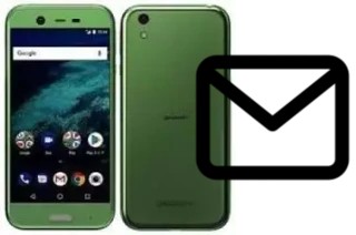 Set up mail in Sharp Android One X1