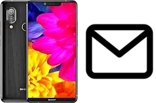 Set up mail in Sharp Aquos D10