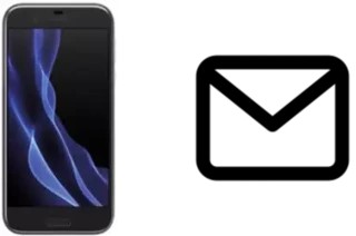 Set up mail in Sharp Aquos R