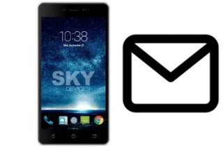 Set up mail in Sky-Devices Sky Fuego 5-0 Plus