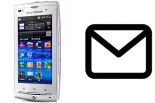 Set up mail in Sony Ericsson A8i